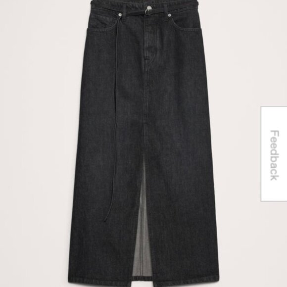 NWT Banana Republic Denim Maxi Skirt - Size 10 - Picture 4 of 4